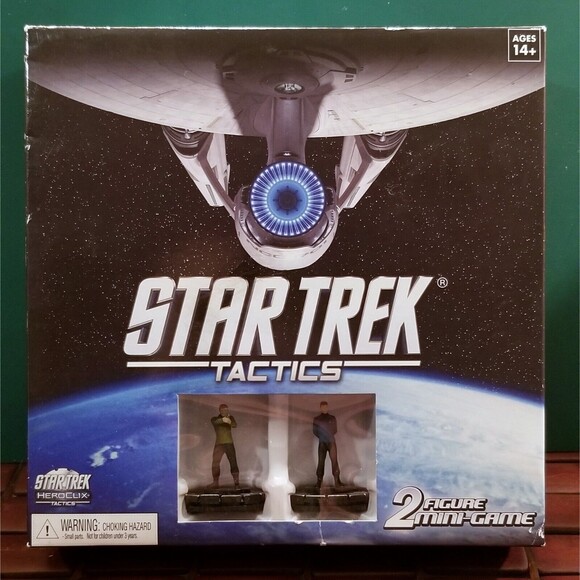 WizKids Star Trek HeroClix Star Trek Tactics Movie Mini Game New Complete - Picture 1 of 3